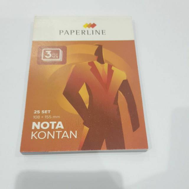 PAPERLINE NOTA NCR 3PLY 25'S