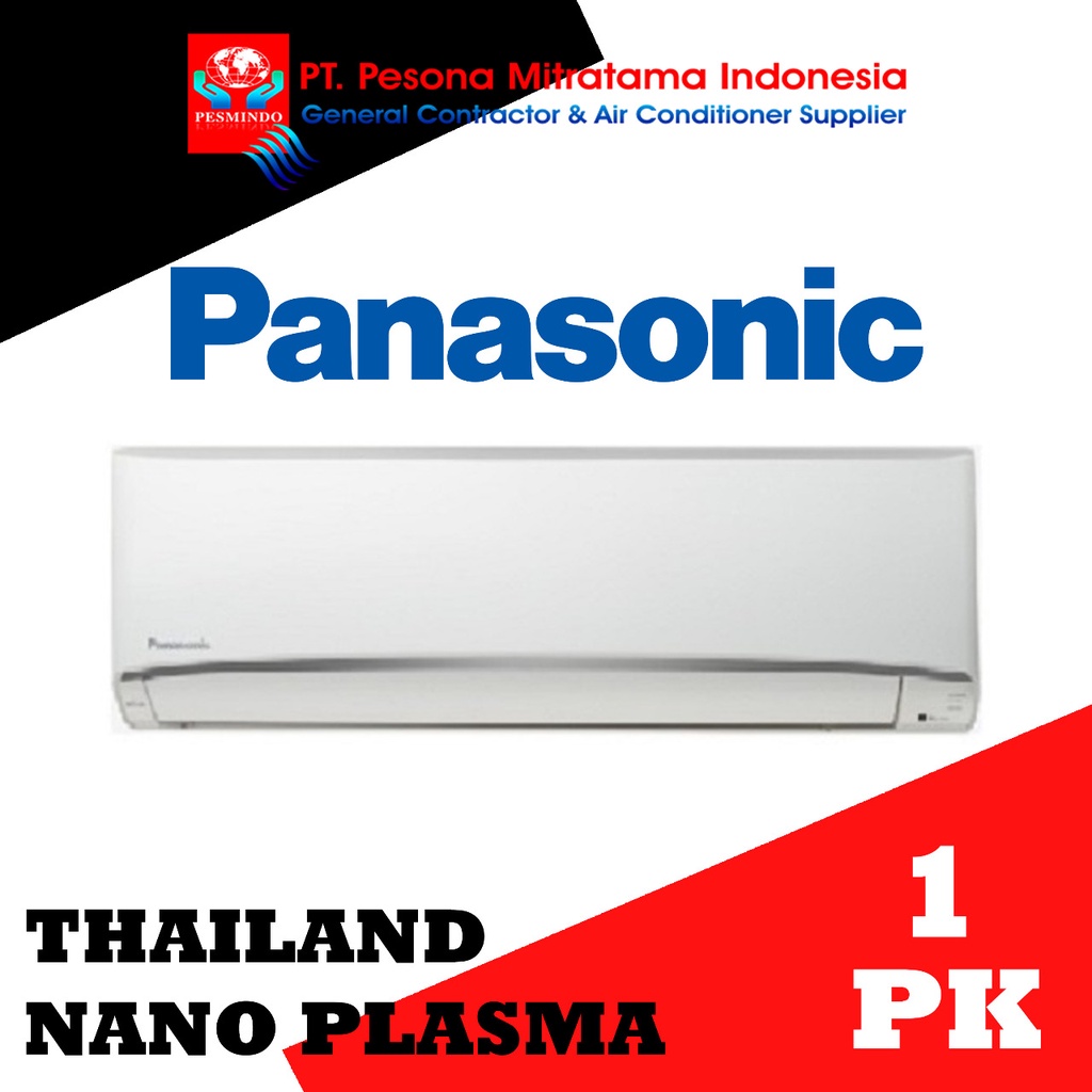 AC SPLIT PANASONIC NANO PLASMA 1 PK (CS/CU-PN9WKJ)