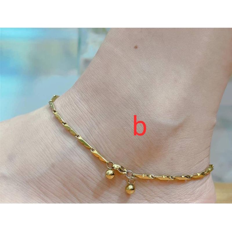 GELANG KAKI TITANIUM ANTI KARAT GK