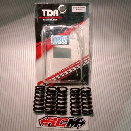 PER PIR KOPLING COPLING TDR SATRIAFU SATRIA FU SATRIA-FU 150 GSX SPRING 5 PCS ORI ORIGINAL TDR ASLI