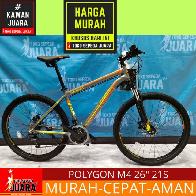  polygon  mtb 26 inchi monarch 4 0 sepeda  gunung  Shopee 