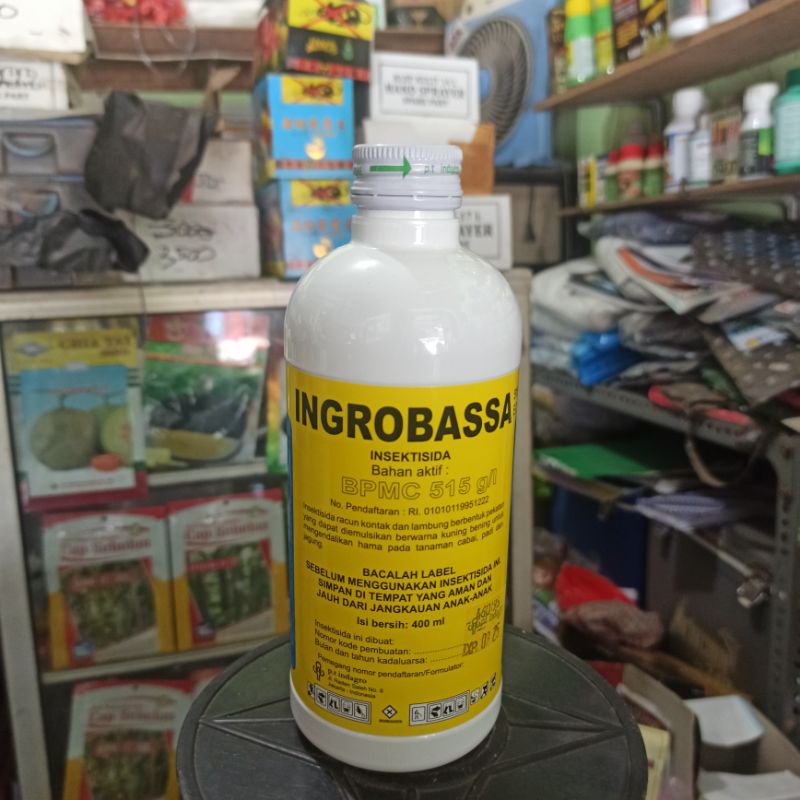 INSEKTISIDA INGROBASSA 515 EC 400 ML PENGENDALI WERENG WALANG SANGIT BELALANG