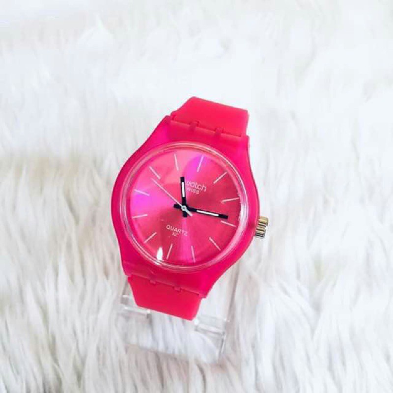 Jam Tangan jt20 Termurah Rubber Angka Rubber Candy Karet Jam Tangan Unisex Murah B3 TMALL88