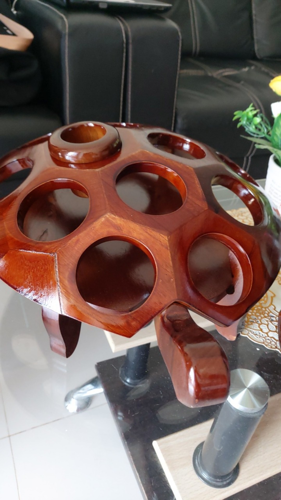 Tempat Air Gelas Kura-kura