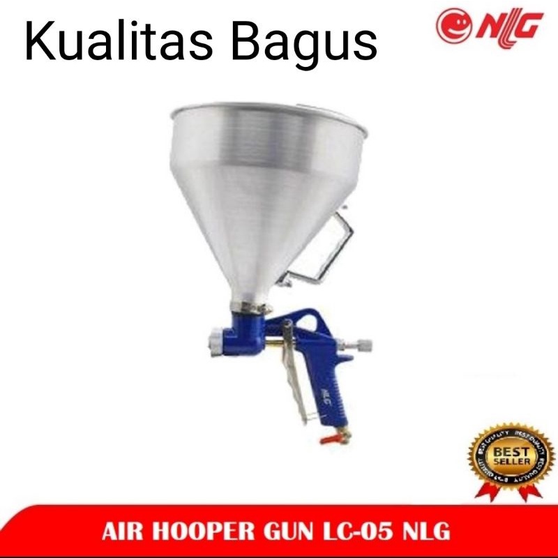 Spray Hopper Gun Cat Semen Tembok Tabung Plastik Kamprot Hooper Gun