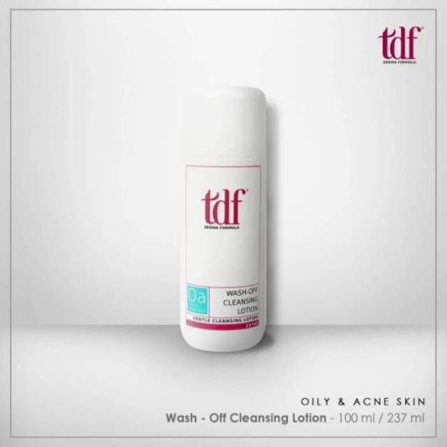 TDF derma formula wash off cleansing lotion
