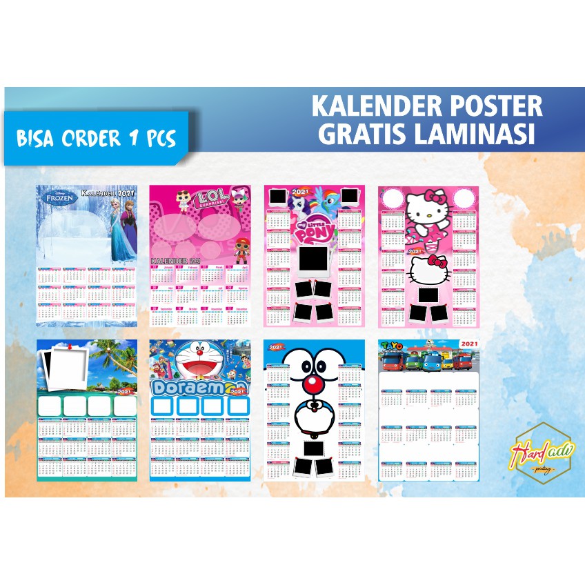 

Kalender custom 2022 | kalender karakter