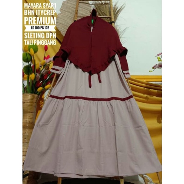 Gamis syari remaja gamis tanggung gamis anak terbaru