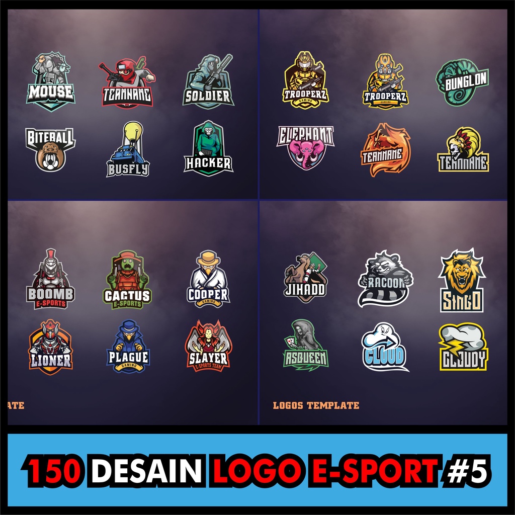 DESAIN LOGO E-SPORT #5