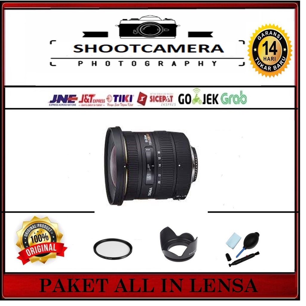 LENSA SIGMA 10-20MM F3.5 EX DC HSM FOR CANON & NIKON