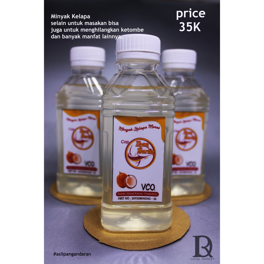

MINYAK KELAPA VCO PANGANDARAN