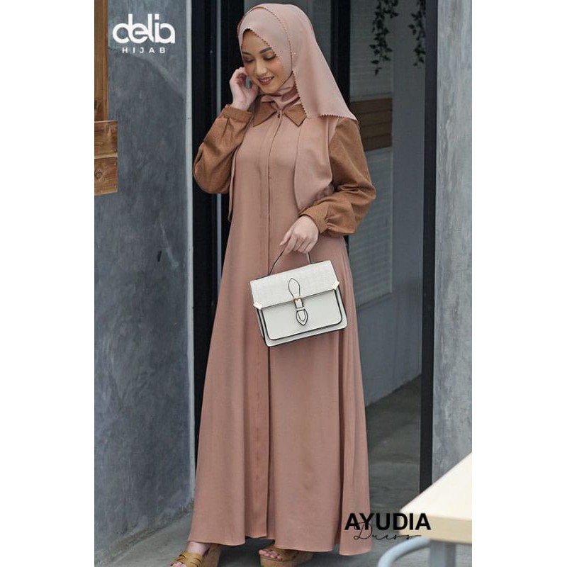 DRESS CANTIK AYUDIA DRESS BY DELIA HIJAB