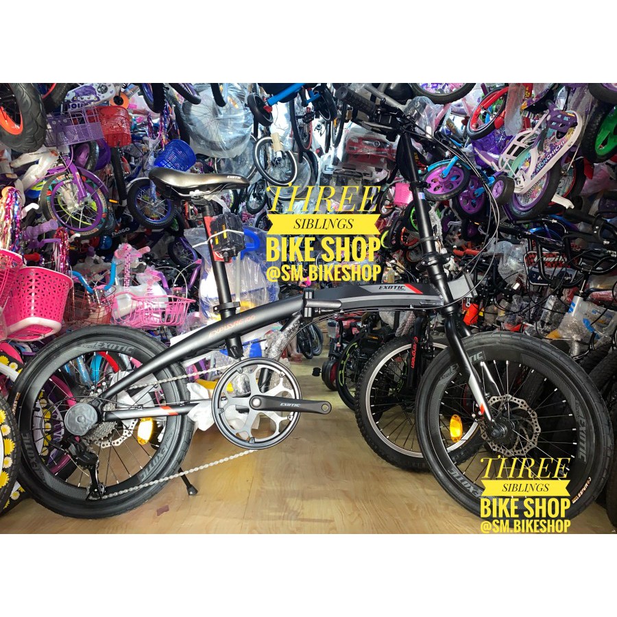 SEPEDA LIPAT EXOTIC EXPLORER 100 20 INCH SENSAH 8 SPEED