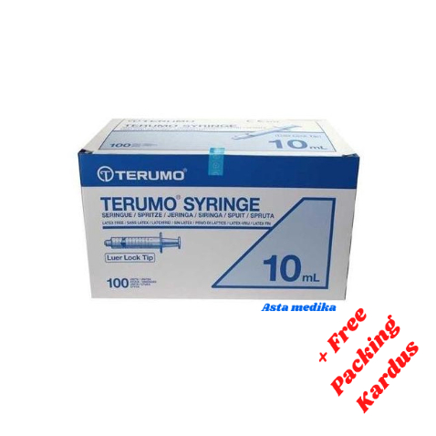 Spuit Syringe 1cc, 3cc, 5cc, 10cc Terumo - Disposable Syringe Terumo - Alat Suntikan Terumo - BOX