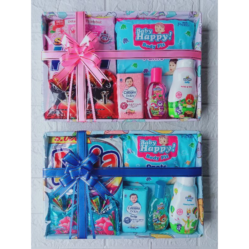 Jual Hampers Bayi/baby Hampers Baju Bayi Paket Hampers Parcel/parsel ...