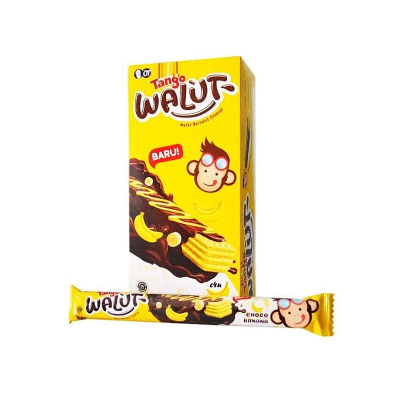 

NEW-Tango Walut Choco Banana 180gr/wafer rasa choco banana