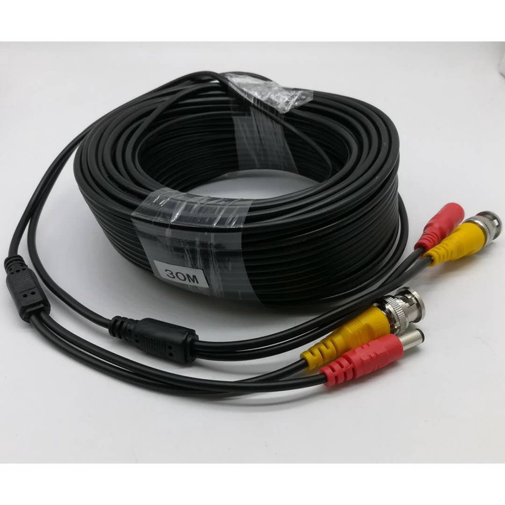 Kabel CCTV BNC DC 30M / 40m Untuk Kamera CCTV Siap Jadi