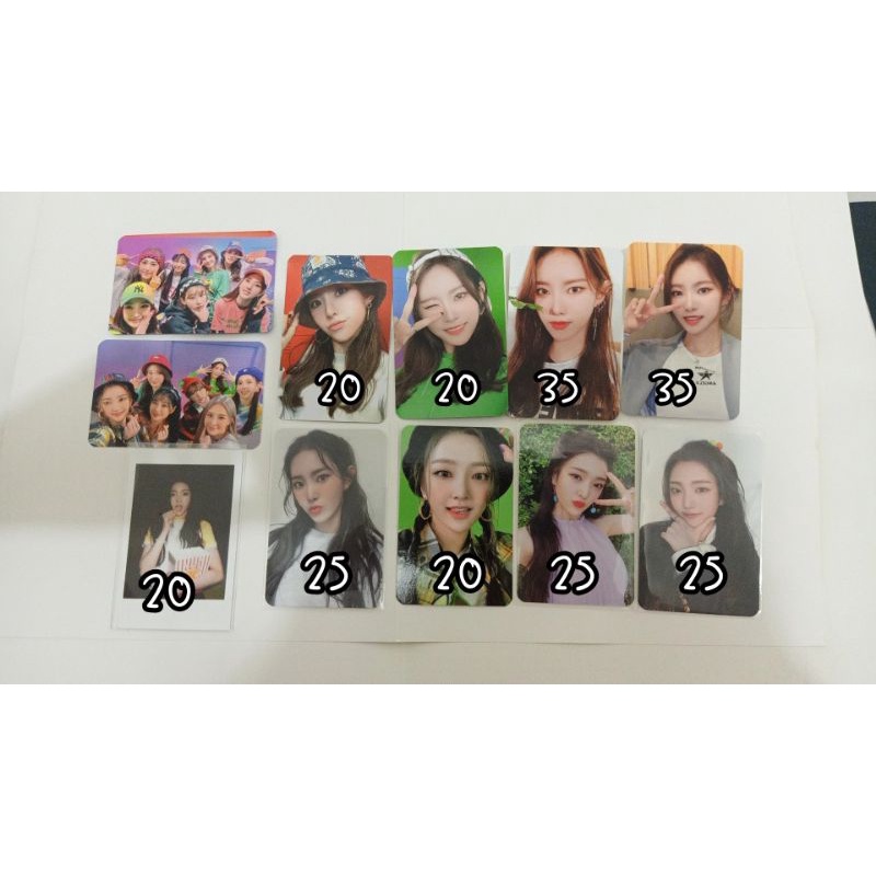 OFFICIAL PHOTOCARD ALBUM WEEEKLY MONDAY SOEUN WE ARE POLAROID WE PLAY BENEFIT