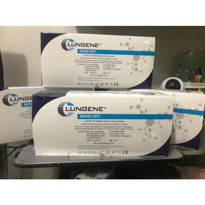 Antigen Saliva Lungene Air liur ecer original