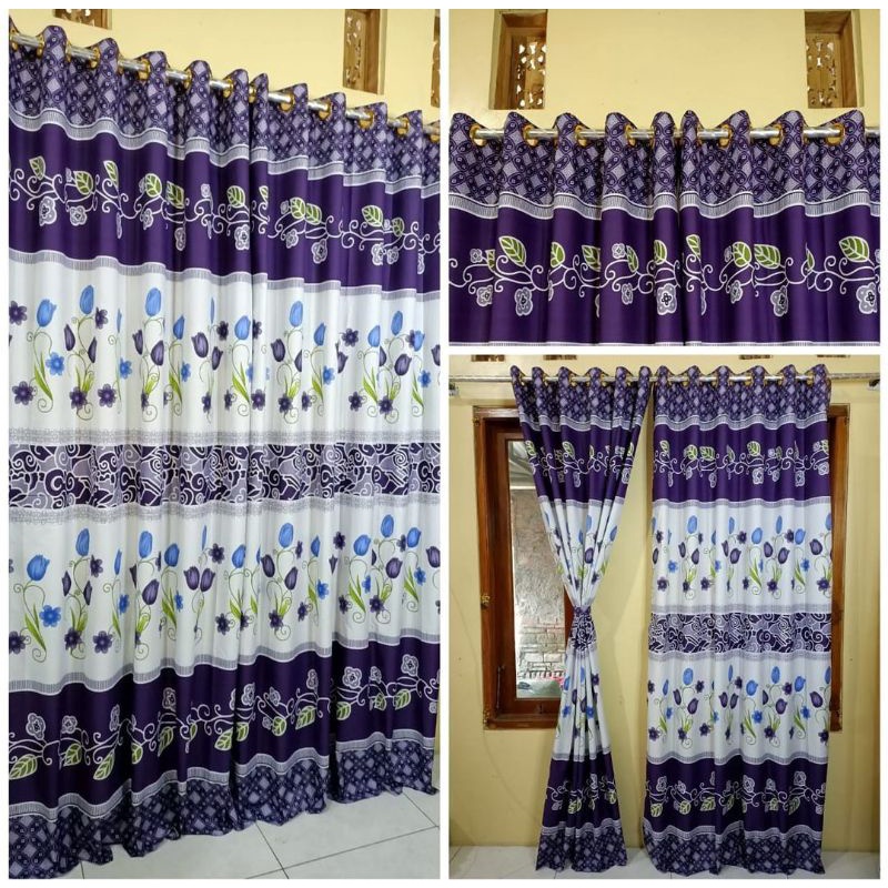 GORDEN PINTU JENDELA SMOKERING 12 LUBANG GORDEN JENDELA KORDEN MOTIF KARAKTER