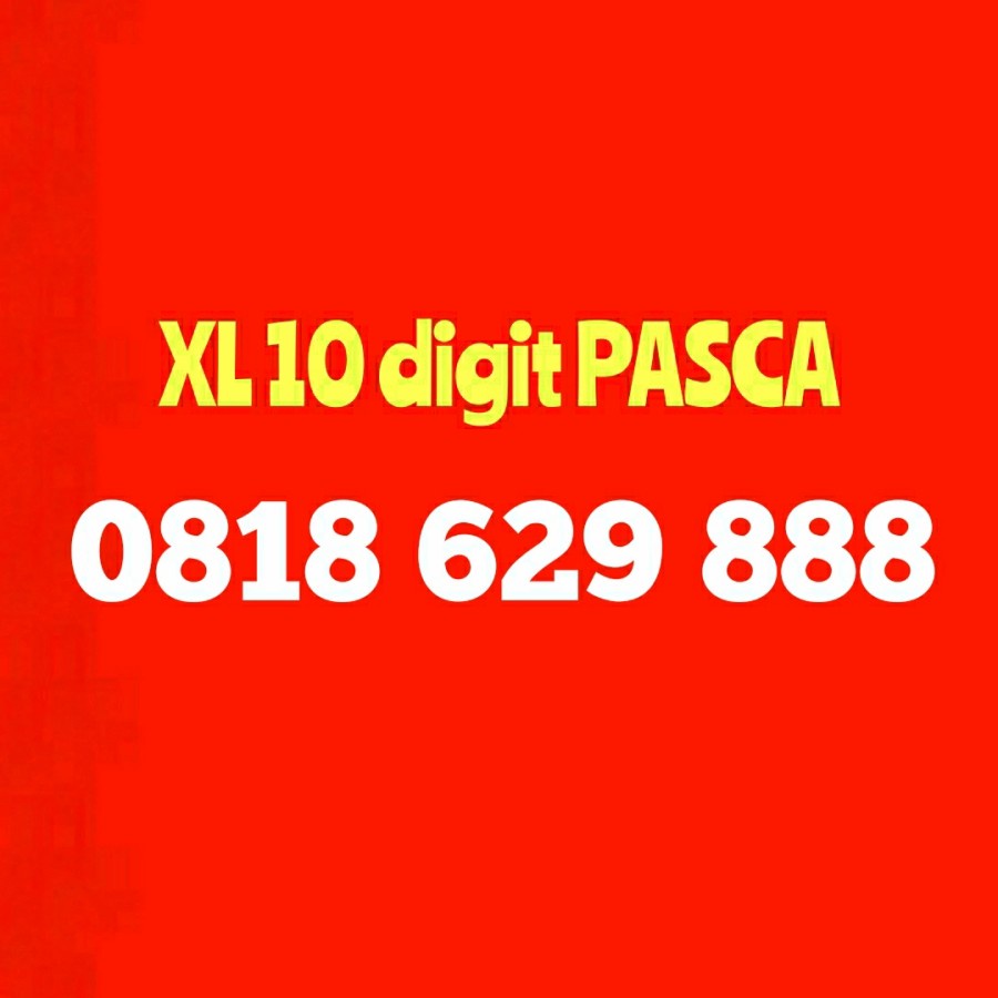Nomor Cantik Nomer XL 10 digit Tripel 8 Hoki PASCABAYAR 0818 692 888
