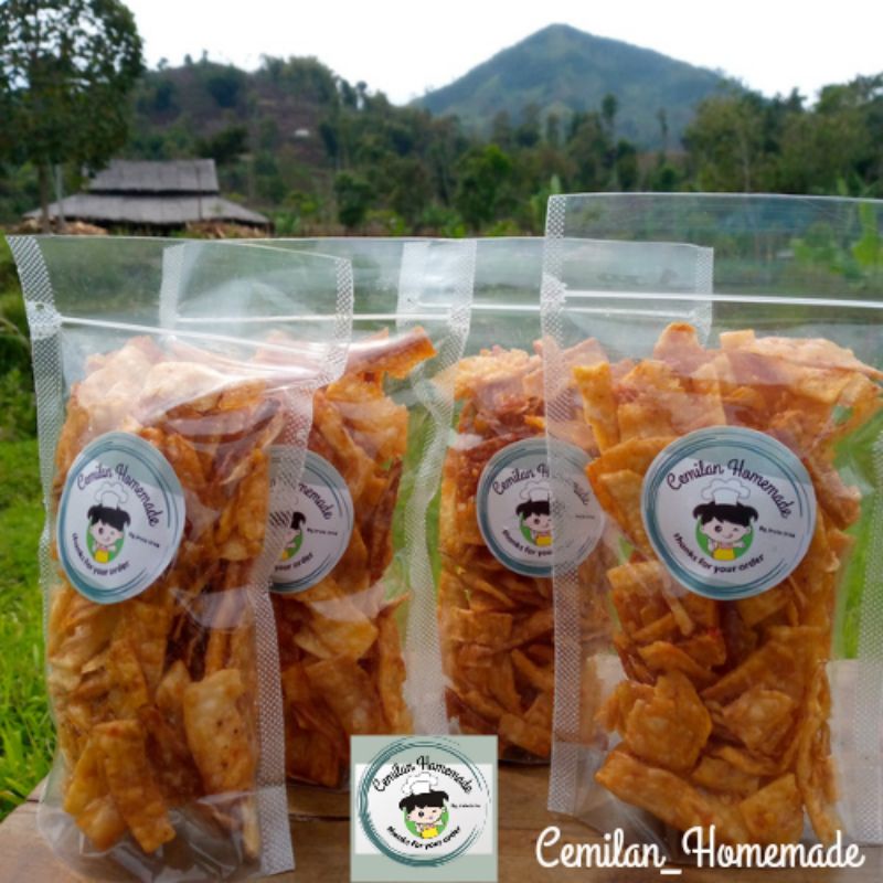 

Keripik singkong balado pedas manis 100gr