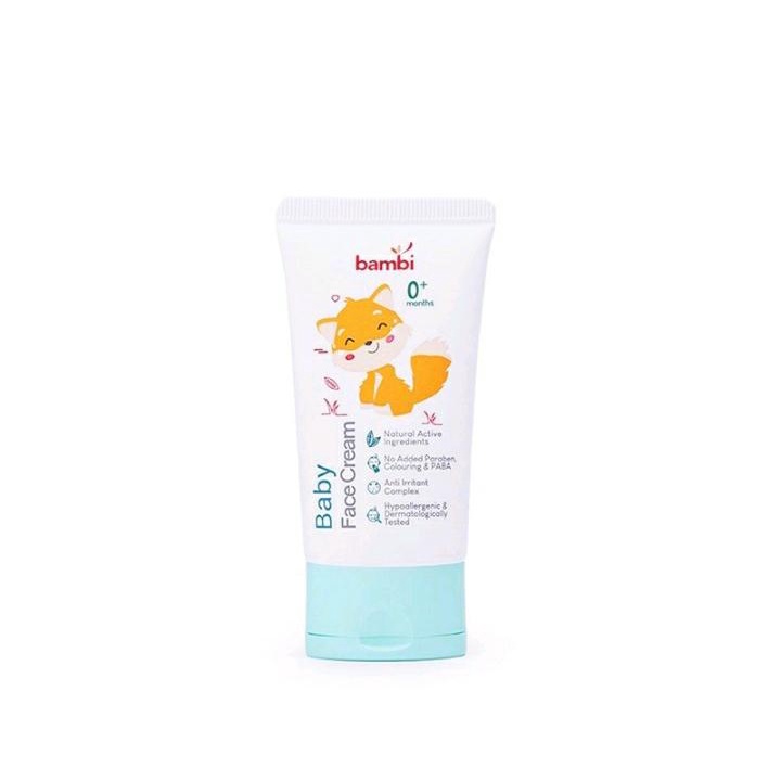 BAMBI Baby Facial Cream Face Cream // Cream Wajah Bayi 50ml