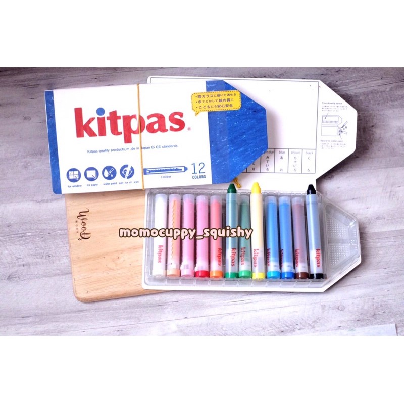 KITPAS CRAYON COLOURS ORIGINAL JAPAN READY STOCK