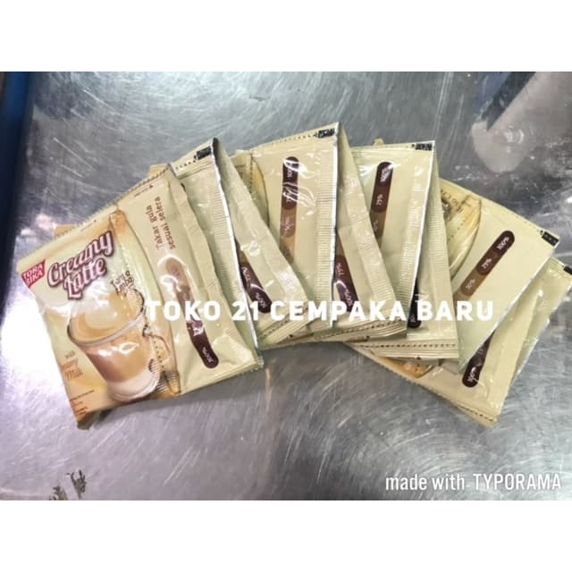 

Torabika Creamy Late 1 Renceng isi 10 sachet | Kopi Tora bika Murah Promo