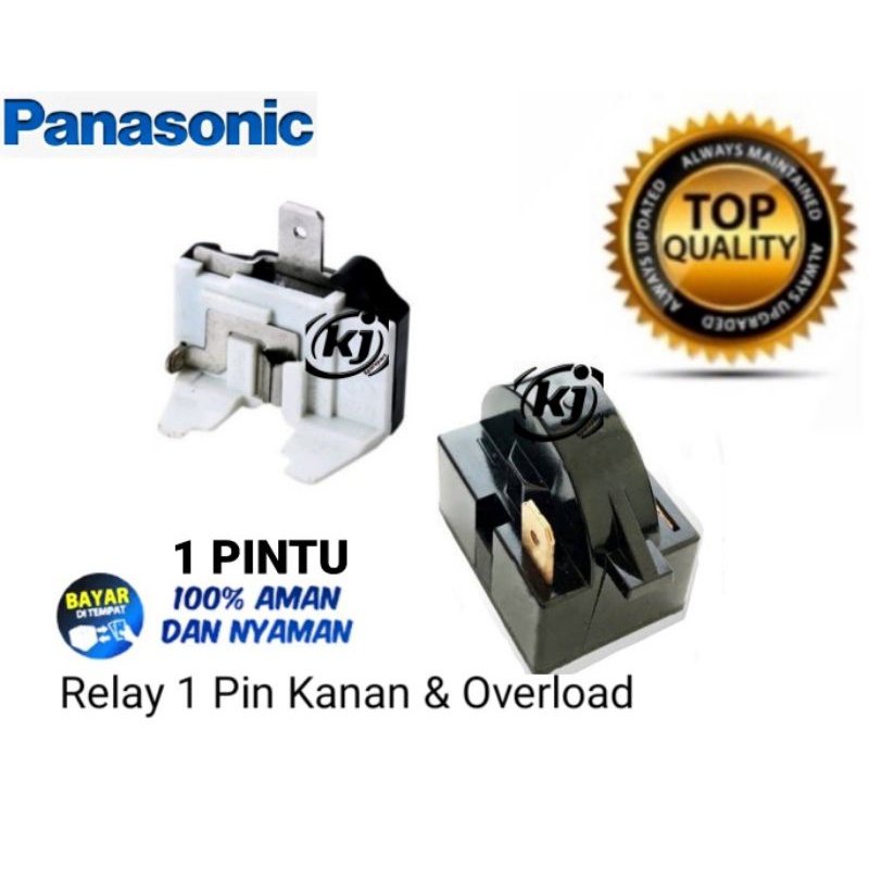 Relay Ptc Overload Kulkas Panasonic 1 Pintu / 2 Pintu
