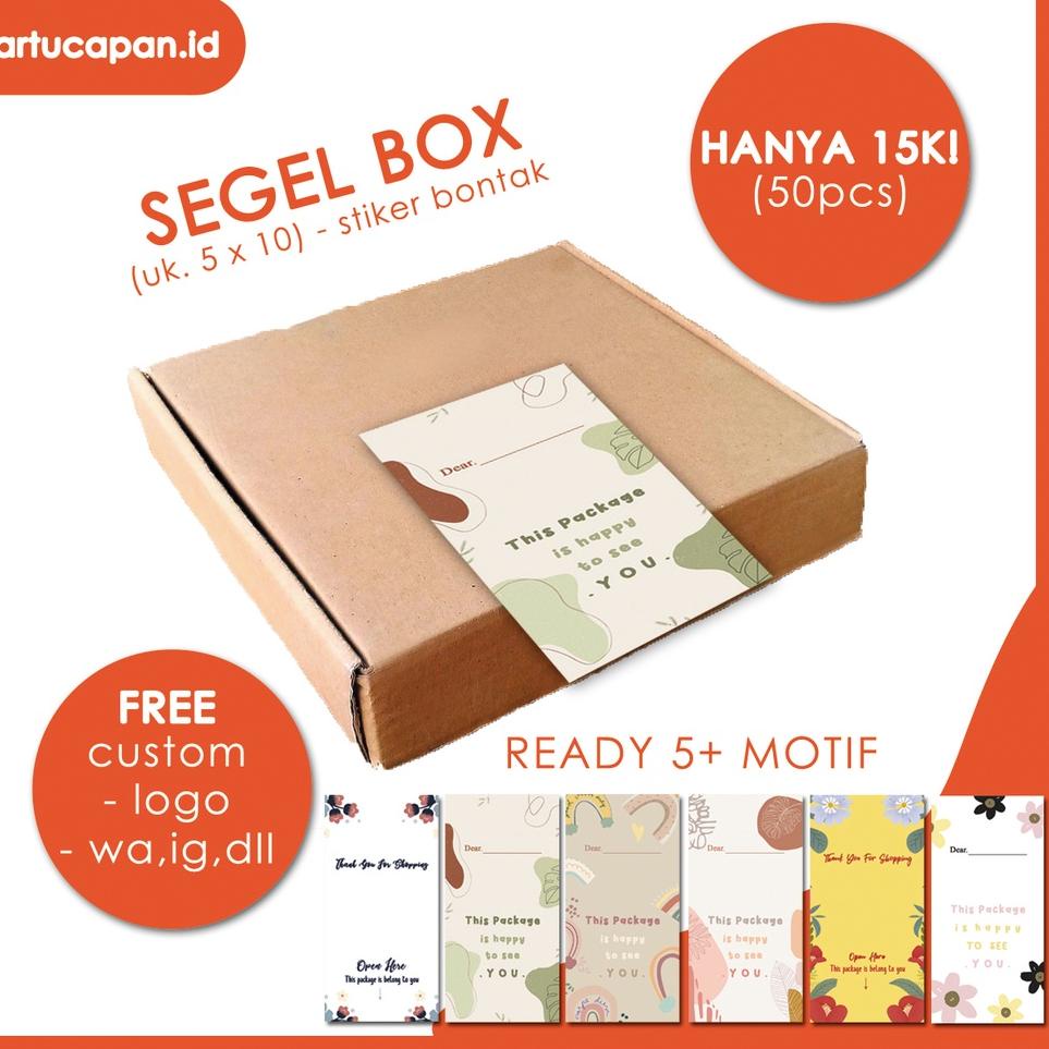 

↕ [50PCS] STIKER SEGEL BOX OLSHOP ヾ