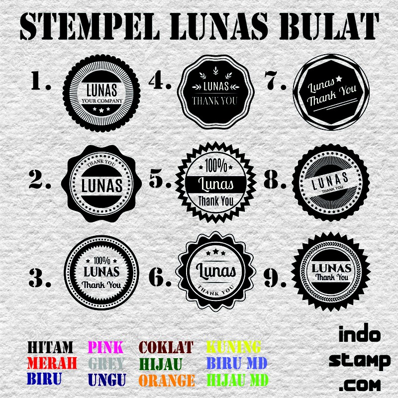 

stempel lunas otomatis 35mm cap murah awet digital stamp grosir ecer