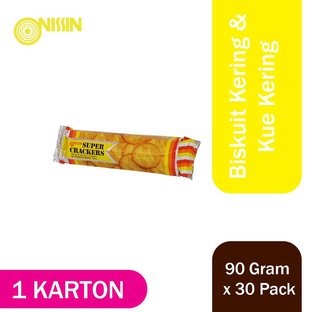 

Supero Crackers 90 gr 1 Karton