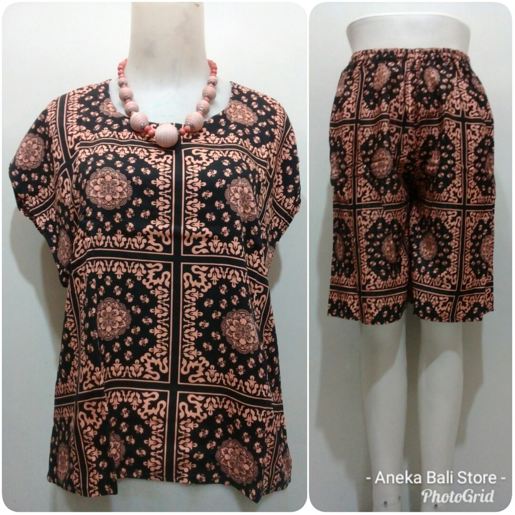 Setelan top celana pendek bali UK L Baju tidur Pakaian Setelan top celana pendek bali UK L Baju tidur Pakaian