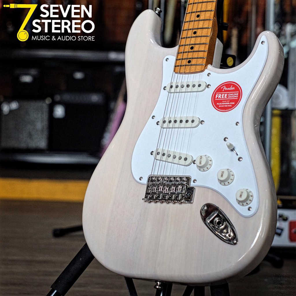 Squier Classic Vibe Stratocaster 50's White Blonde