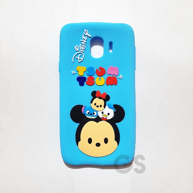 Silikon 3D karakter  SAMSUNG J4 silicon softcase casing hp lucu