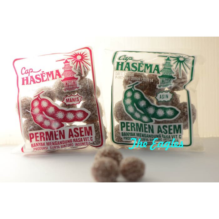 

Permen Asem HASEMA 75gr asin manis Tradisional manisan buah asam cita DA45