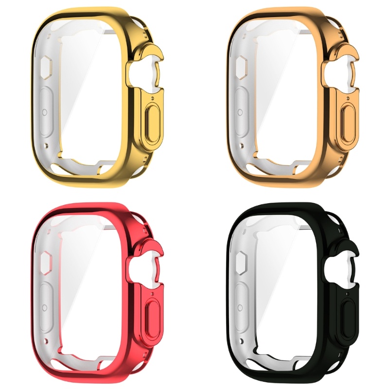 Vivi Casing Pelindung Smartwatch Ultra 49mm Bahan TPU Ringan Tahan Lama Shockproof