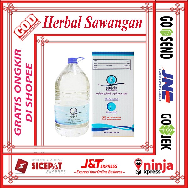 

Air Zam zam 100% Asli Kemasan 5 Liter Oleh oleh Haji Dan Umroh
