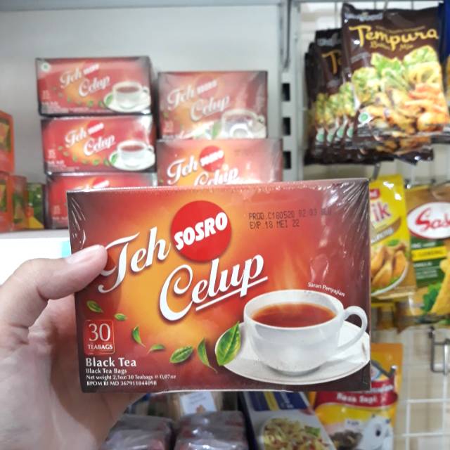 

TEH SOSRO CELUP 30 KANTONG