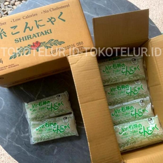 

Wet Shirataki Noodle (Mie Shirataki Basah) Per-Dus/Carton Terbaru