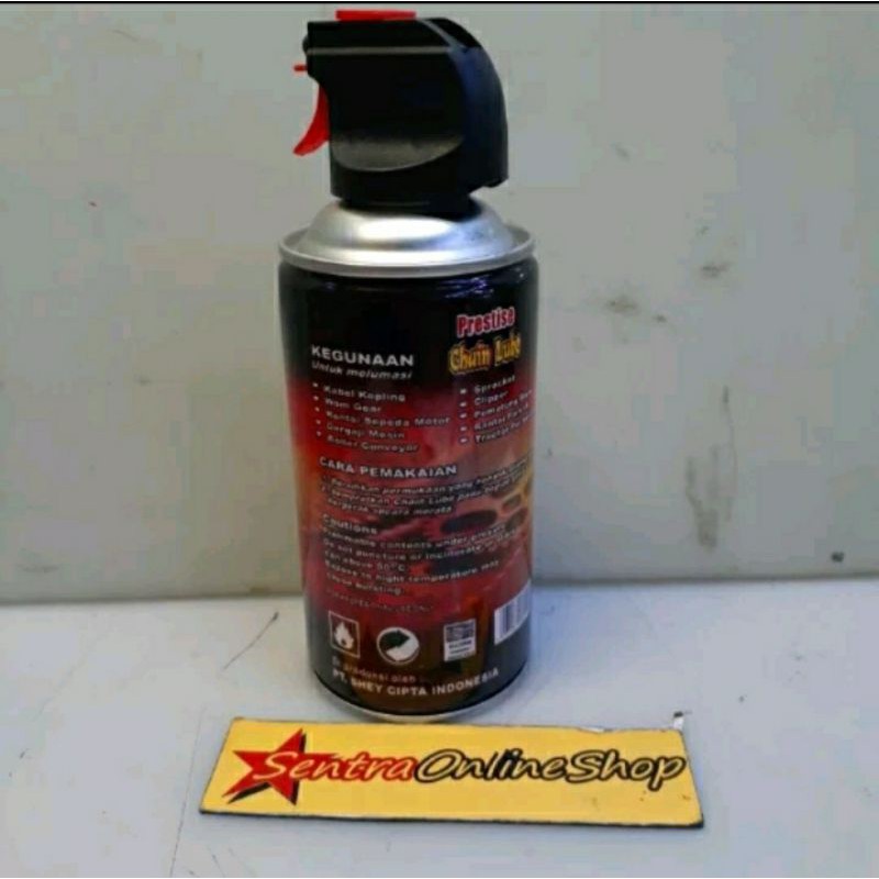 chain lube pelumas semprot rantai 300ml prestise