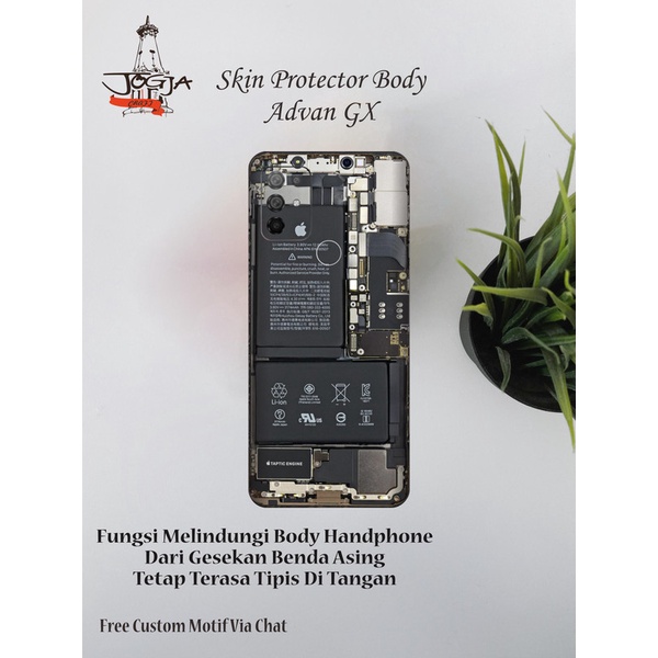 Garskin HP Advan GX Motif bat - Free Custom Motif Via Chat