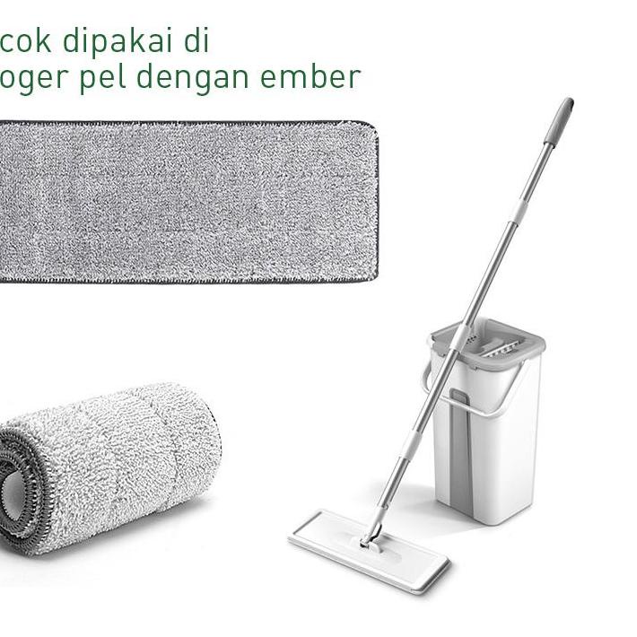 Terbaru dan terlaris/【Original✔️】/Star/「5.5 F⚡ASH SALE」/【Import Terbaik】 COOGER Refill Mop Microfibe