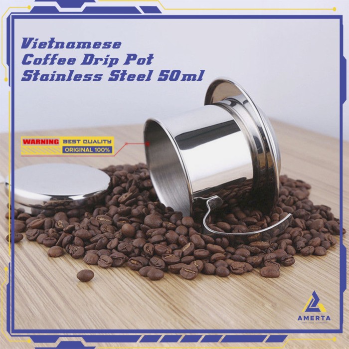 Filter OneTwoCups Saring Kopi Vietnamese Coffee Drip Pot Stainless St