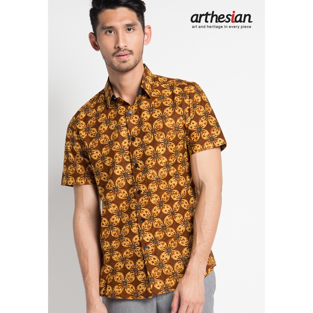 [Arthesian] Kemeja Batik Pria - Shareen Batik Printing