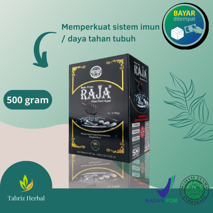 

Madu Prima Hitam Raja Pahit Asli 500 gram Super