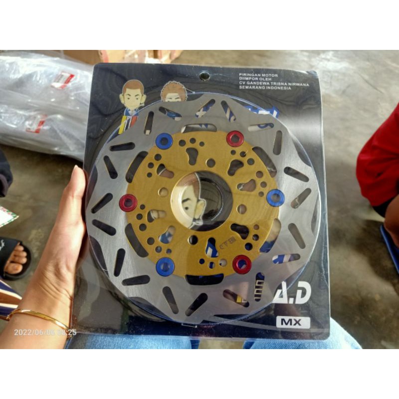 piringan disc cakram depan UK 220 Jupiter MX merk crazo