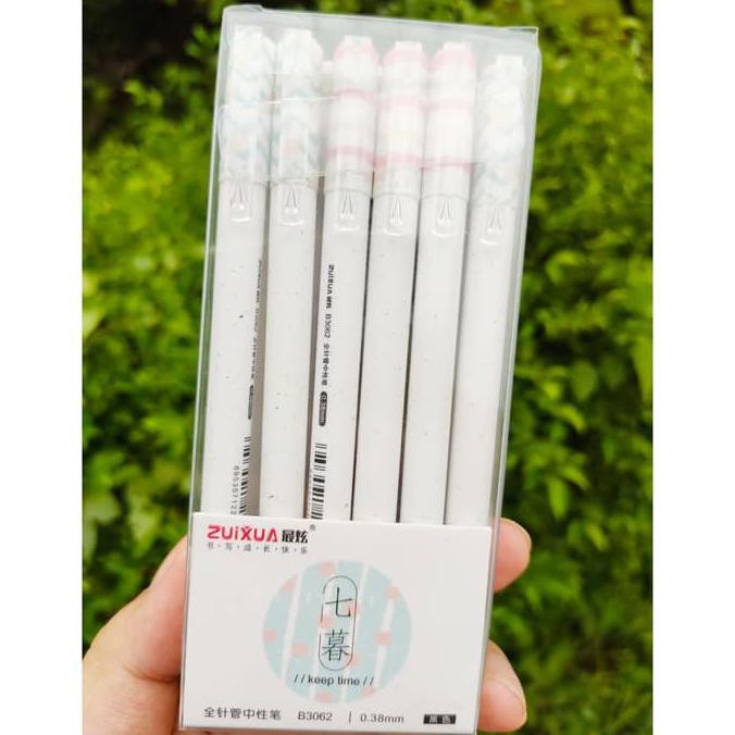 

Pulpen Pen Promosi Lucu import SALE ZuiXua 0.38mm 1 Pack isi 12Pcs DISKON