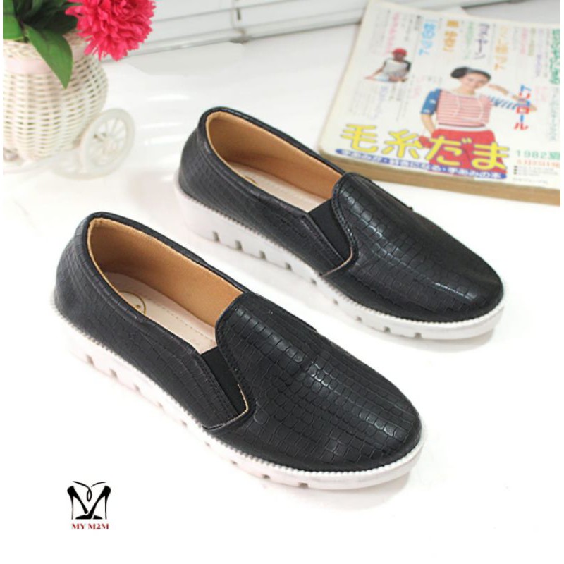 Mym2m Crozelia Sepatu Wanita Slip on Kasual